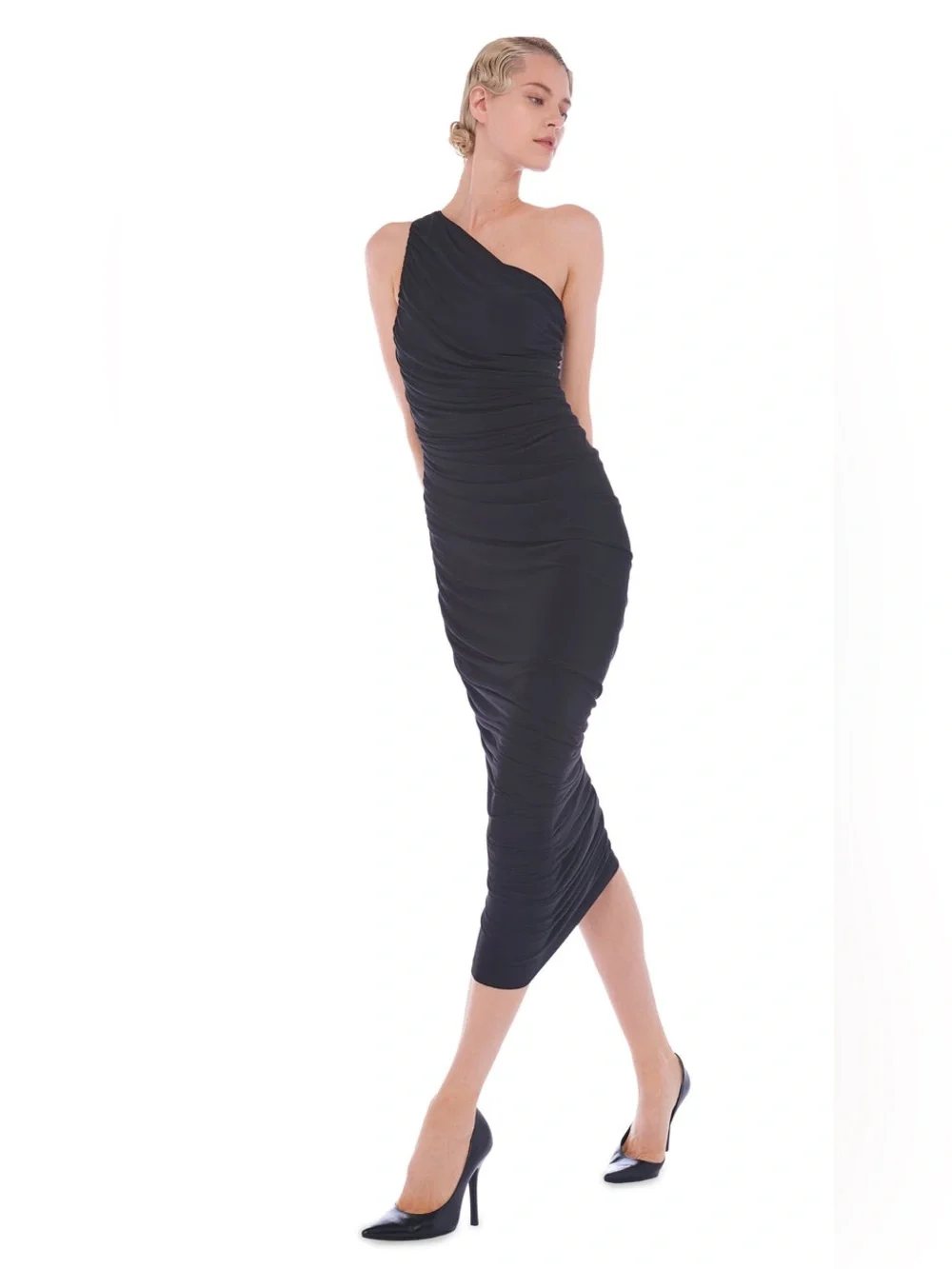 Norma Kamali diana gown